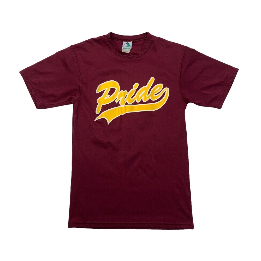 Vintage ASU Sun Devils PRIDE T Shirt Mens S Small Augusta Performance Augusta